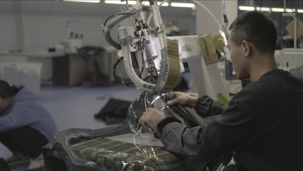 Production of the tent skin