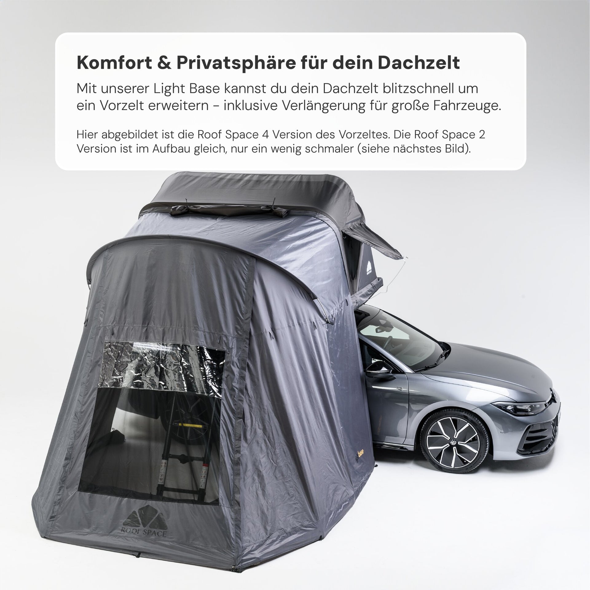 Light Base Dachzelt Vorzelt