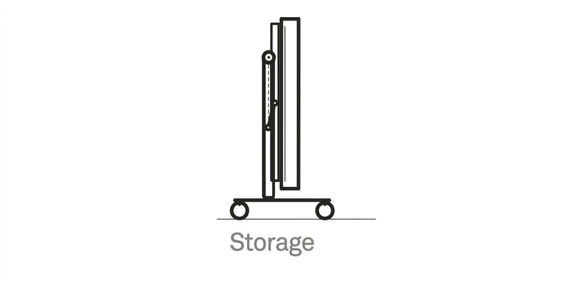 Space-saving storage